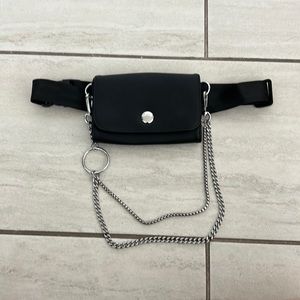 White Fox Boutique Trippin’ Pouch with Chains
